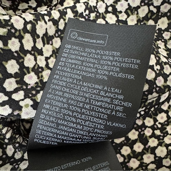 H&M Women’s Long Sleeve Button Down Shirt Size L - Picture 15 of 16